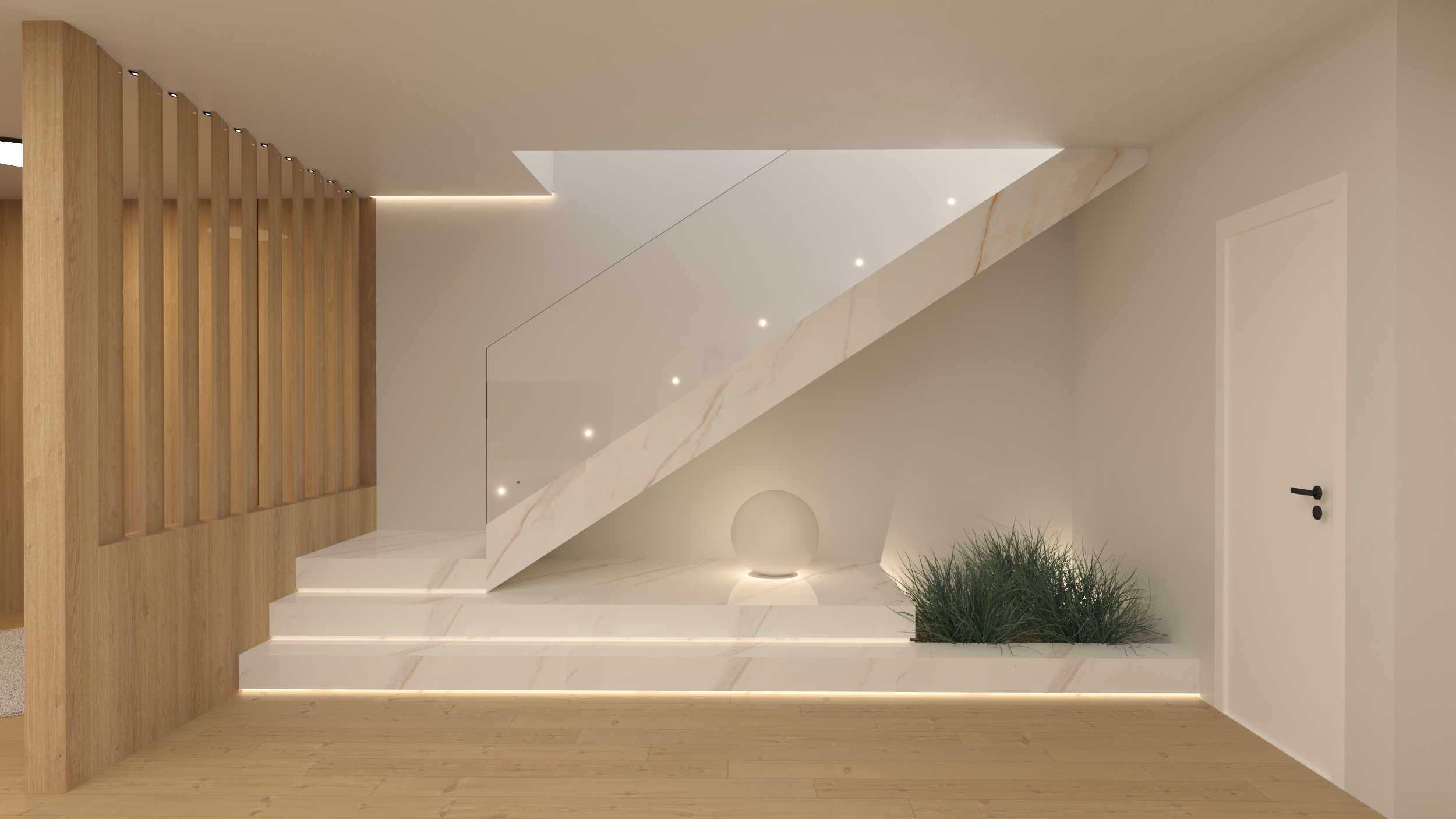 Escada interior
