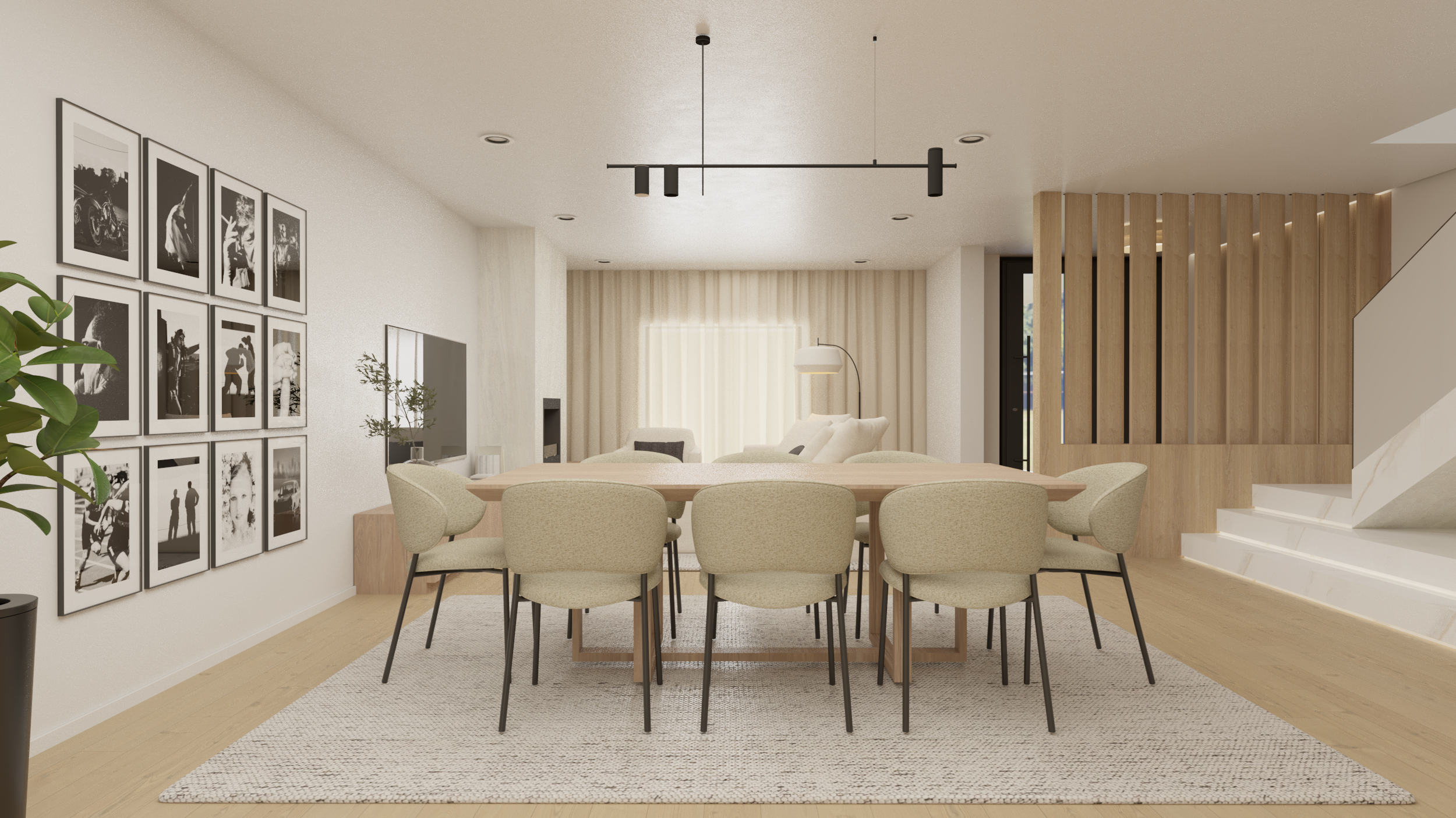 Sala de estar Fonte Santa Villas